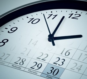 deadline end of month  concept