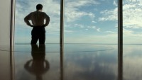 Corporate Man Gazing
