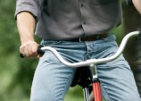 Man Biking, Happy