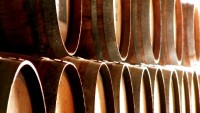 wine barrels