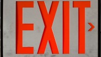 exit sign