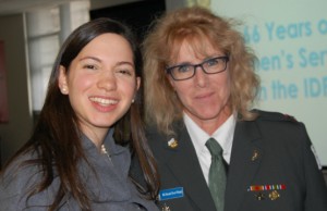 Penny Pazornick, North American associate director of OU Israel Free Spirit-Taglit Birthright Israel coordinated for IDF General Rachel Tevet-Vizel to be inaugural speaker for OU Women’s Affinity Group.