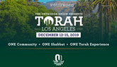 Jewish Scholars From Around The Country Participate In OU’s Torah LA Weekend 11 Synagogues & 4 Schools Host Programmin...