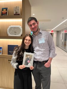 Met at Yachad couple Arley and Yoni Fine.