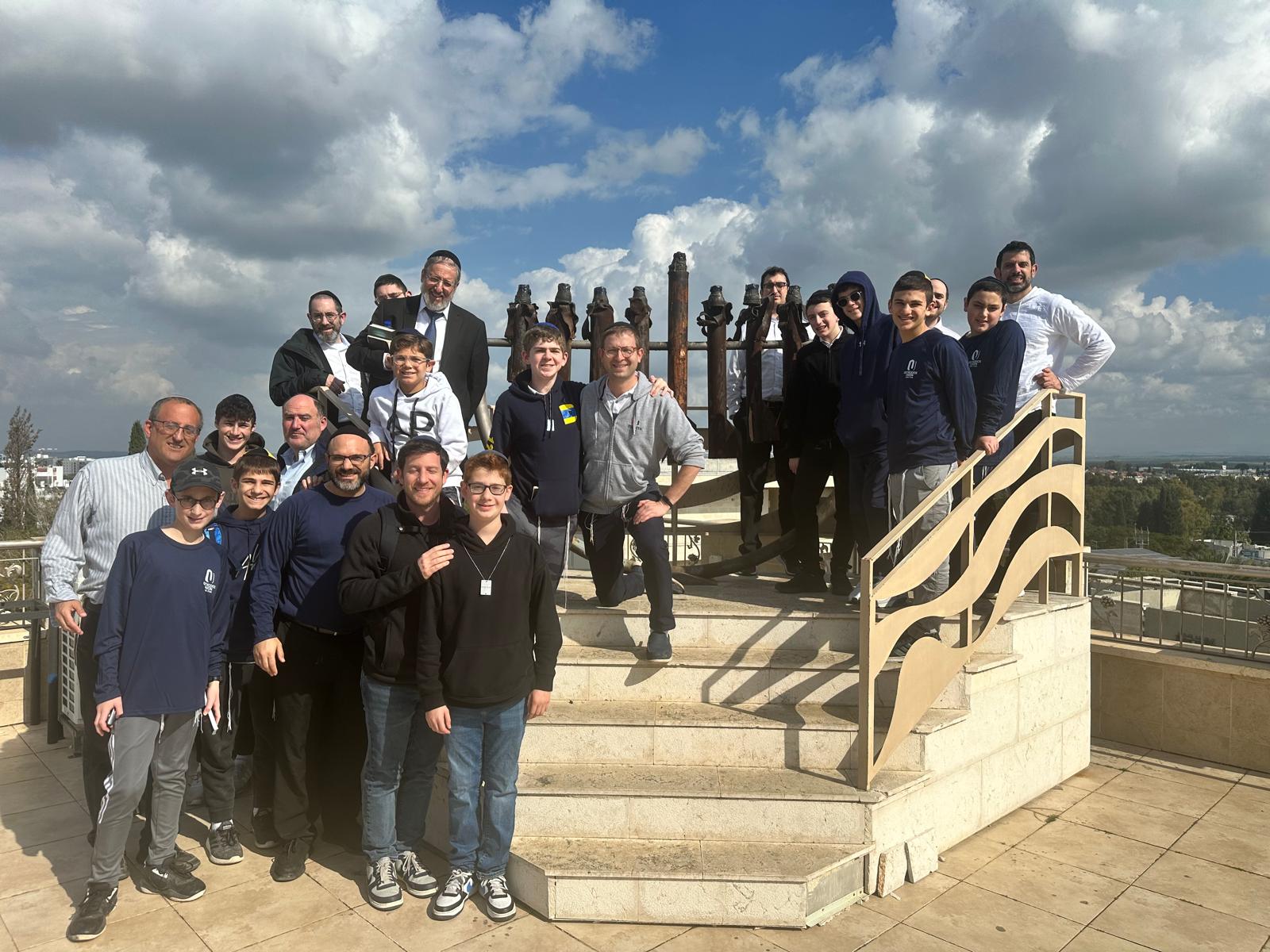 Fathers and Sons Bond Over Torah and Chessed on Orthodox Union Israel Mission