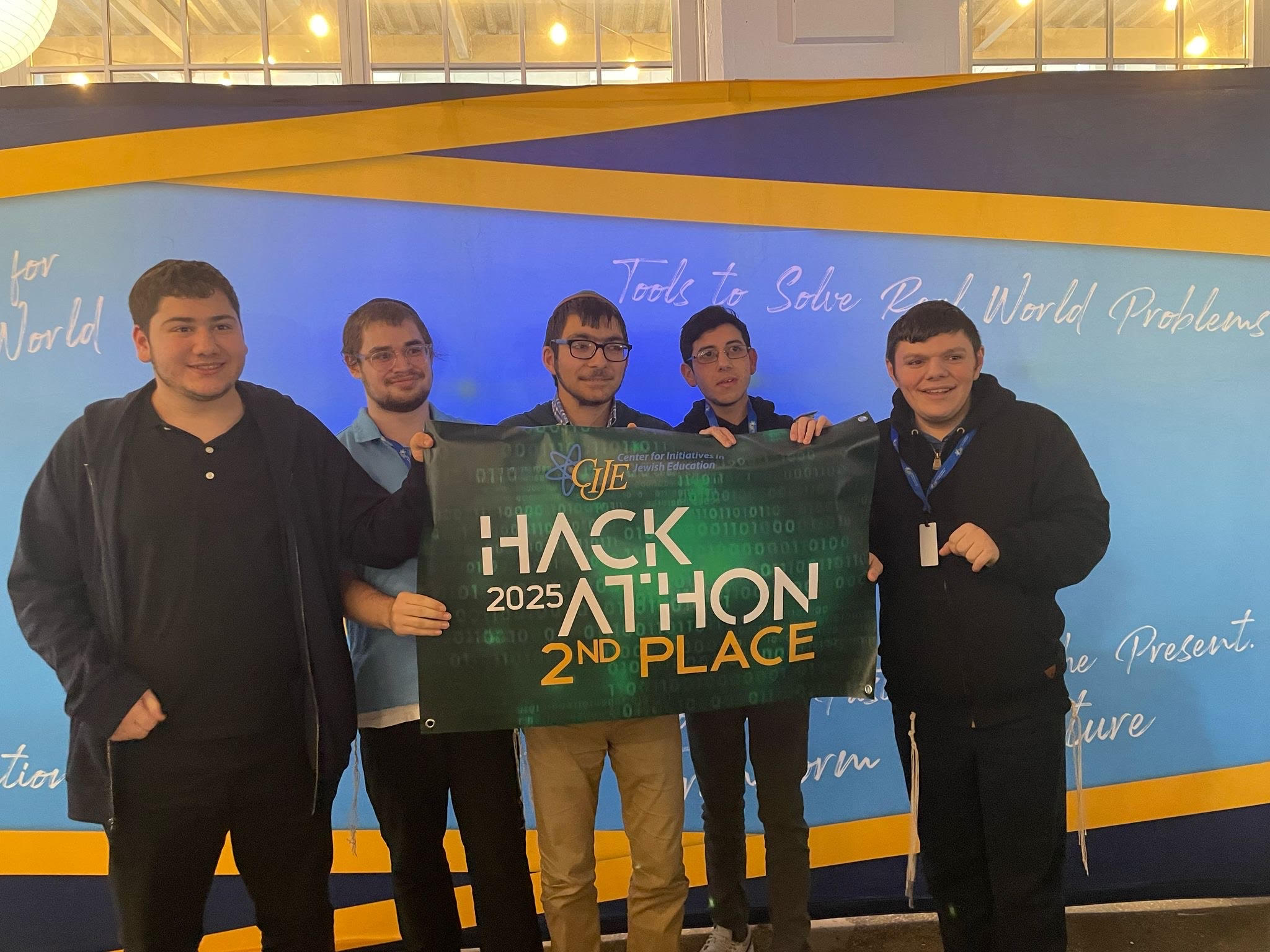 Young IVDU Inventors Tackle Accessibility at CIJE’s Hackathon, Featuring Yachad