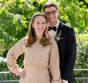 Columbia/Barnard JLIC co-directors Jasmine and Rabbi Daniel Peled-Schwartz