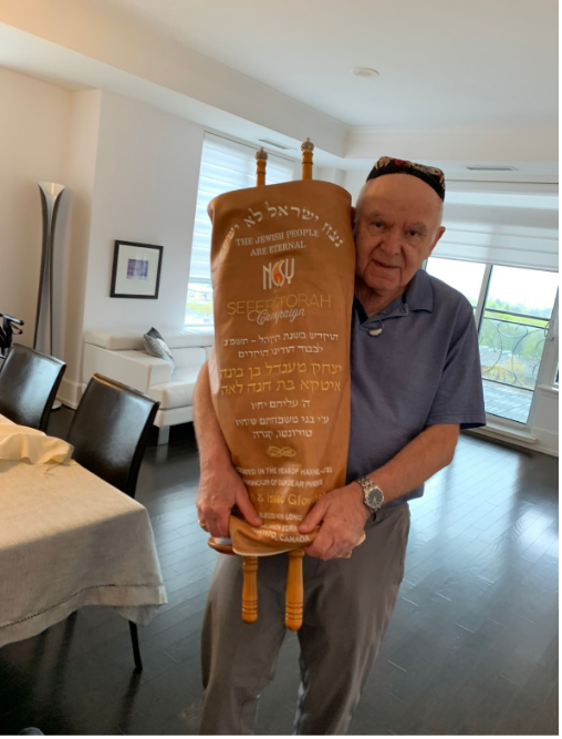 Over 140 Participants of NCSY’s The Jerusalem Journey Celebrate Sefer Torah Dedication at IDF Naval Base