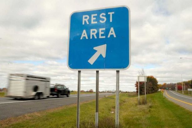 Rest Area Sign