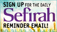 Download Chart and Sign Up for the Daily Sefirah Emails!