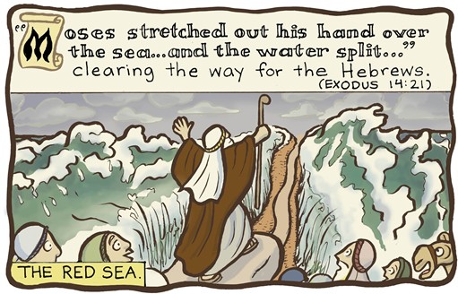 Parshat Beshalach – Splitting the Sea