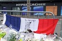 The Hypercacher supermarket where four French Jews were killed in January.