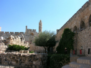 Migdal David in the Old City